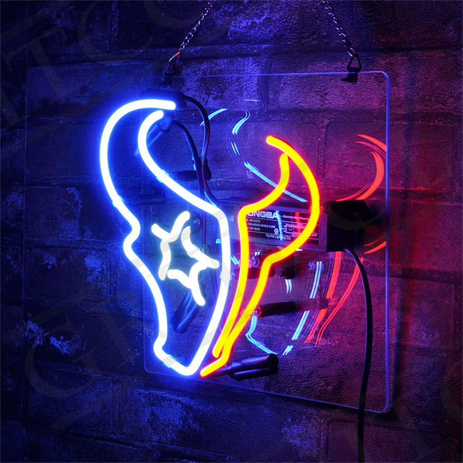 Houston Texans Neon Signs Light
