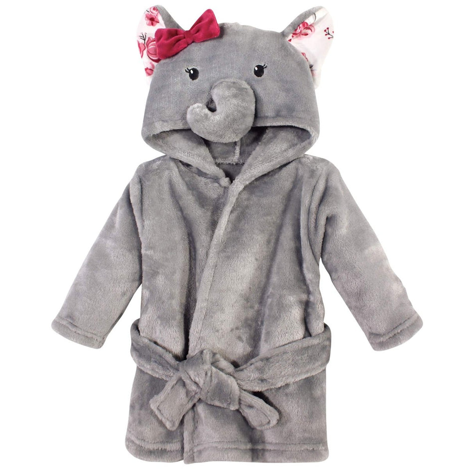 Hudson Baby Unisex Baby Plush Animal Face Bathrobe - Custom Crafting Alliance, LLC