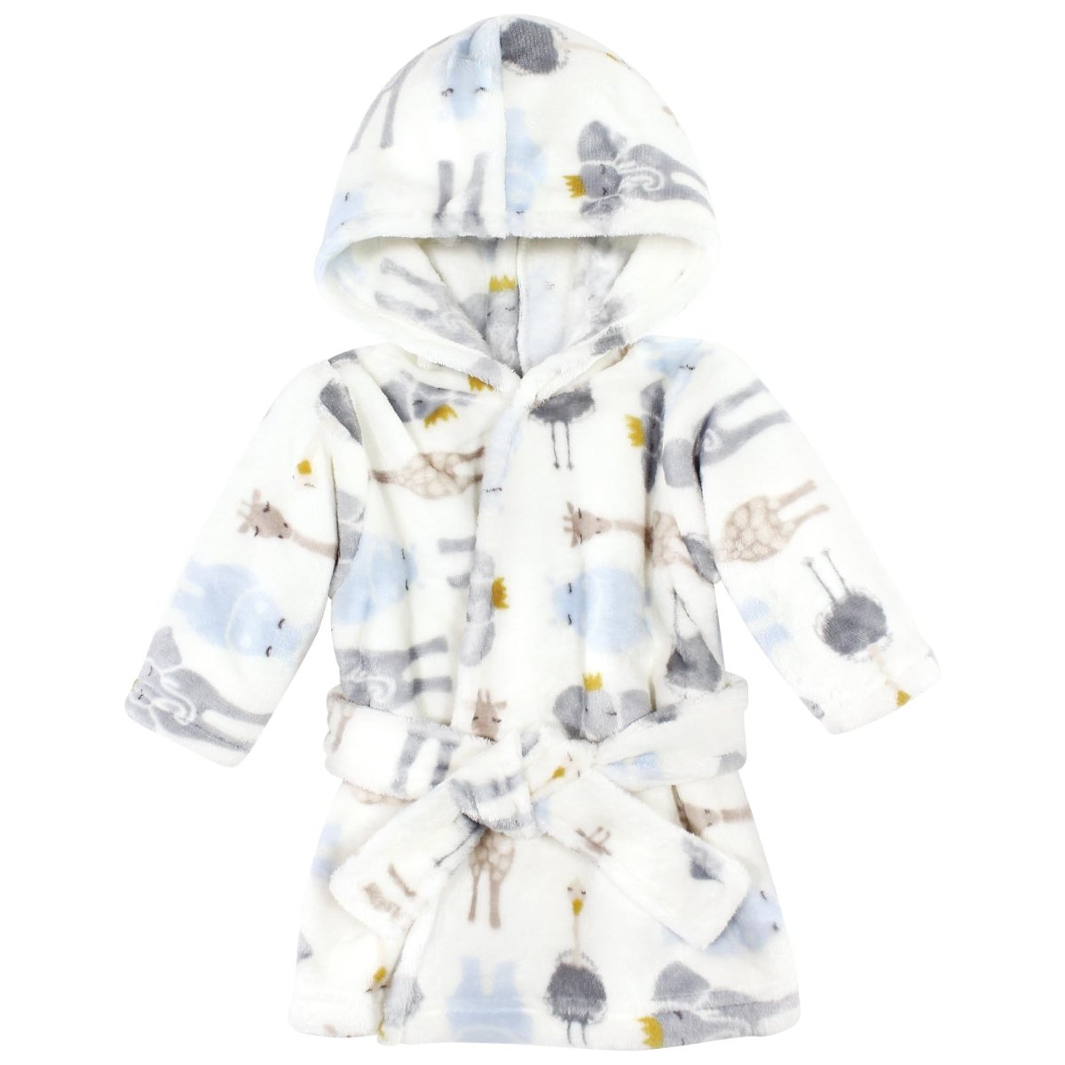 Hudson Baby Unisex Baby Plush Animal Face Bathrobe - Custom Crafting Alliance, LLC
