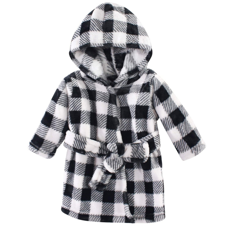 Hudson Baby Unisex Baby Plush Animal Face Bathrobe - Custom Crafting Alliance, LLC