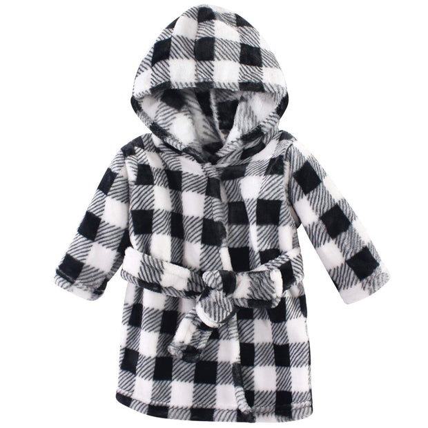 Hudson Baby Unisex Baby Plush Animal Face Bathrobe - Custom Crafting Alliance, LLC