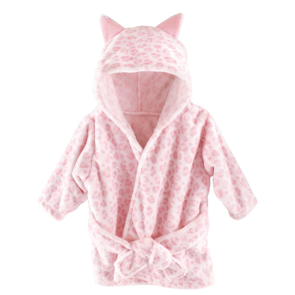 Hudson Baby Unisex Baby Plush Animal Face Bathrobe - Custom Crafting Alliance, LLC