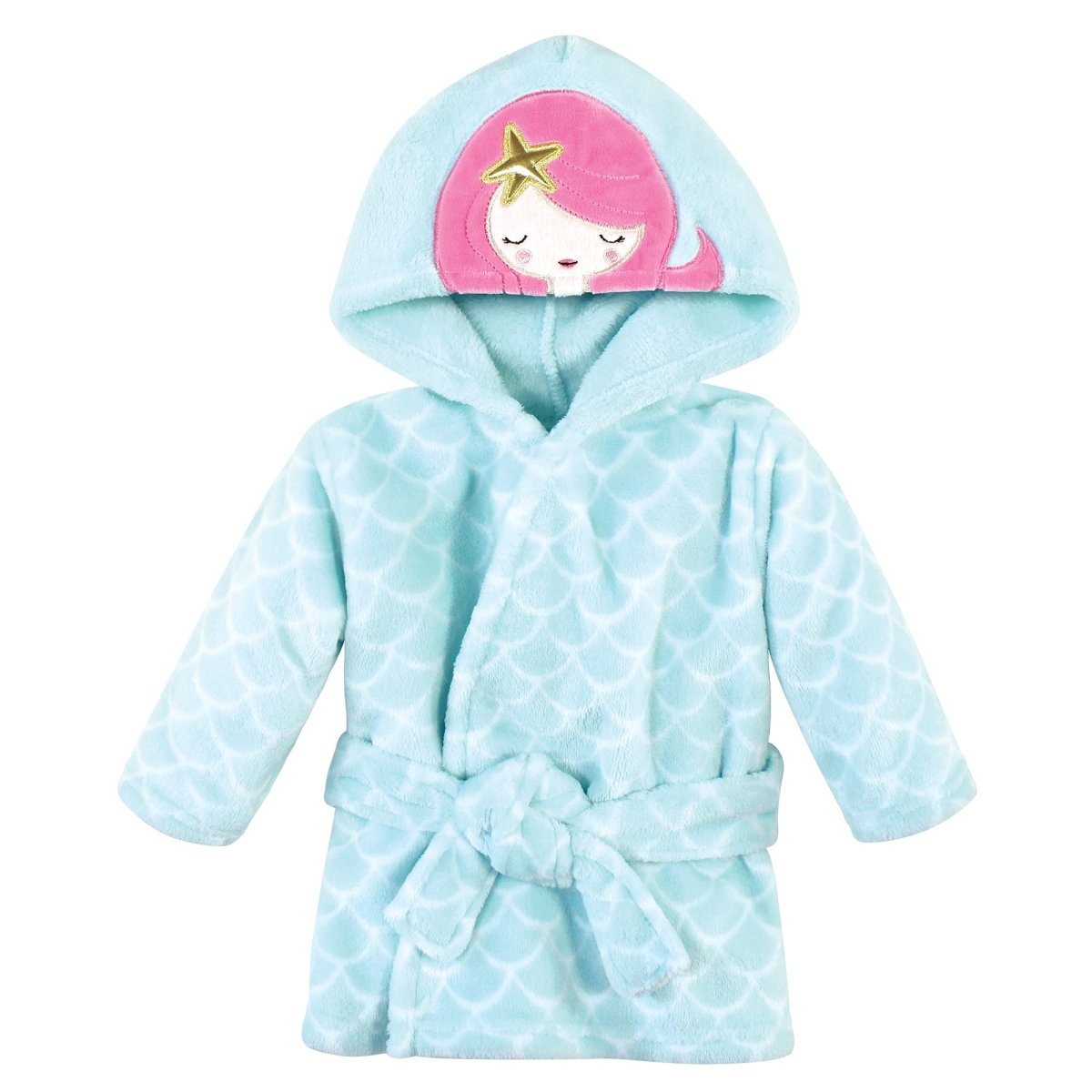 Hudson Baby Unisex Baby Plush Animal Face Bathrobe - Custom Crafting Alliance, LLC