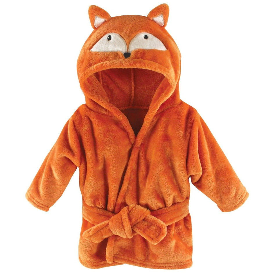 Hudson Baby Unisex Baby Plush Animal Face Bathrobe - Custom Crafting Alliance, LLC