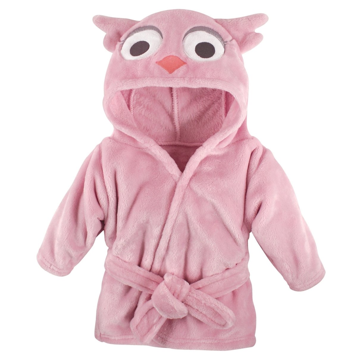 Hudson Baby Unisex Baby Plush Animal Face Bathrobe - Custom Crafting Alliance, LLC