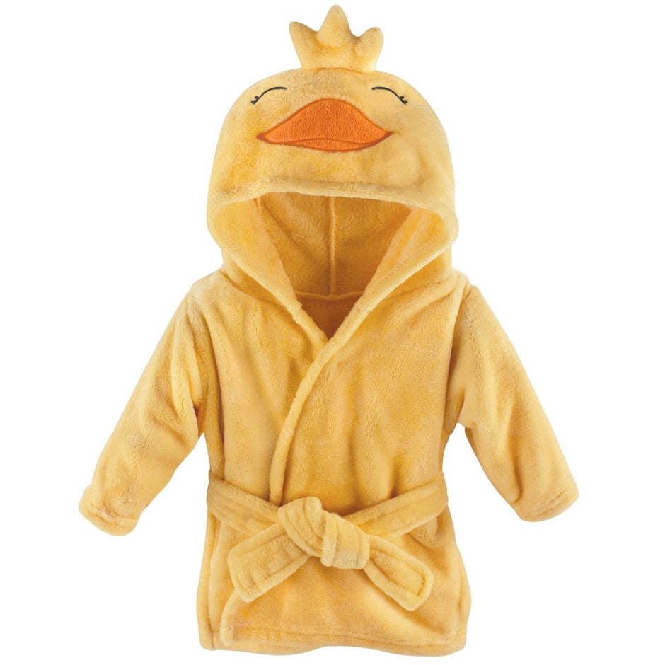Hudson Baby Unisex Baby Plush Animal Face Bathrobe - Custom Crafting Alliance, LLC