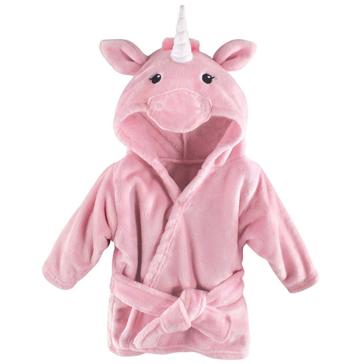 Hudson Baby Unisex Baby Plush Animal Face Bathrobe - Custom Crafting Alliance, LLC