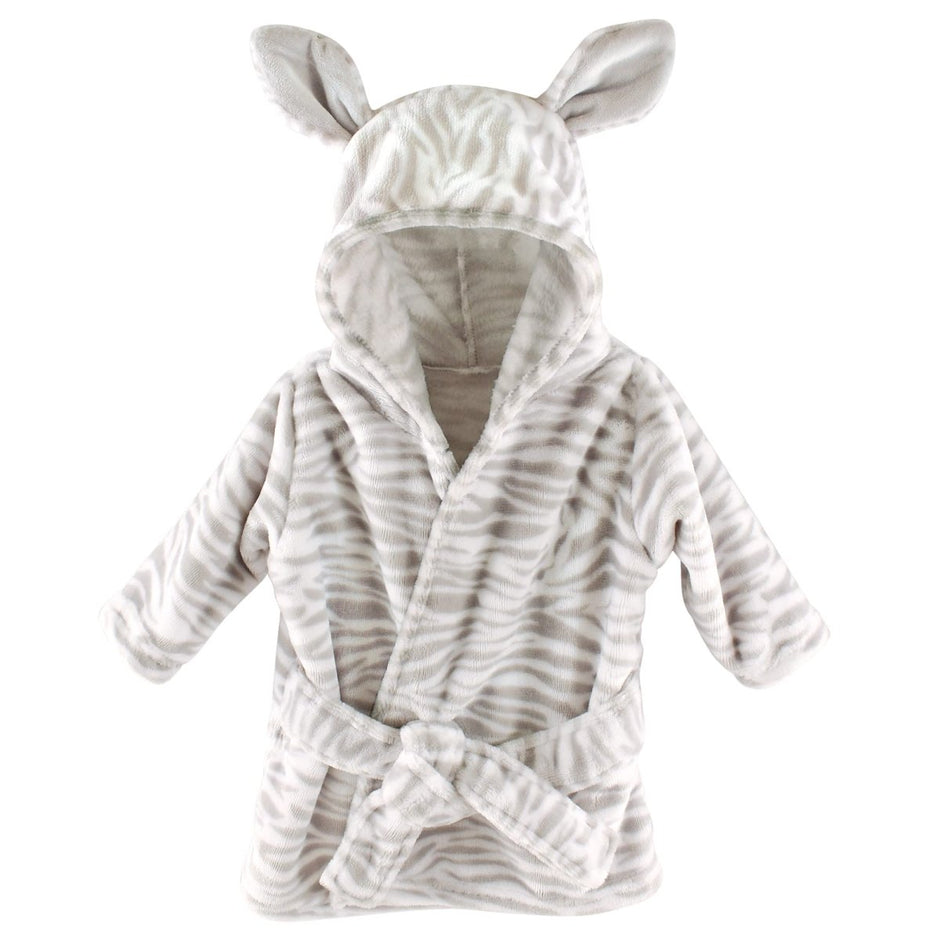 Hudson Baby Unisex Baby Plush Animal Face Bathrobe - Custom Crafting Alliance, LLC