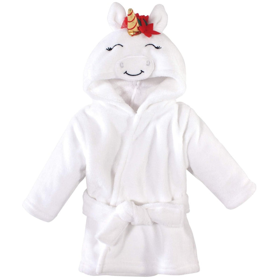 Hudson Baby Unisex Baby Plush Animal Face Bathrobe - Custom Crafting Alliance, LLC