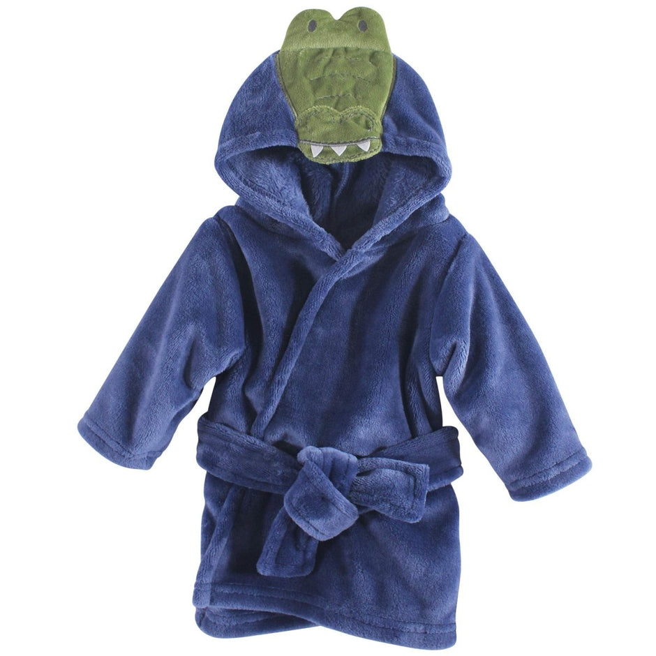 Hudson Baby Unisex Baby Plush Animal Face Bathrobe - Custom Crafting Alliance, LLC