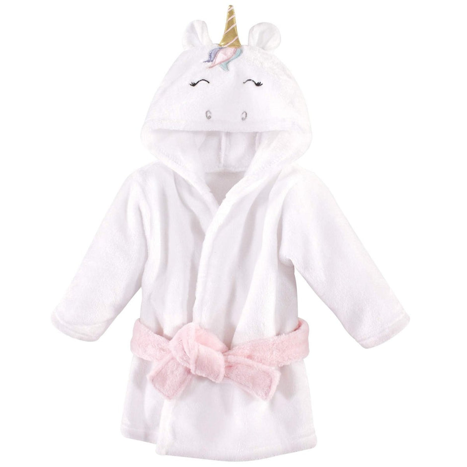 Hudson Baby Unisex Baby Plush Animal Face Bathrobe - Custom Crafting Alliance, LLC
