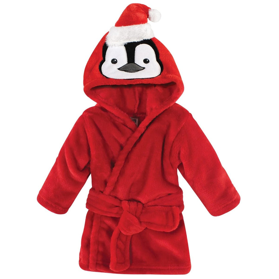 Hudson Baby Unisex Baby Plush Animal Face Bathrobe - Custom Crafting Alliance, LLC