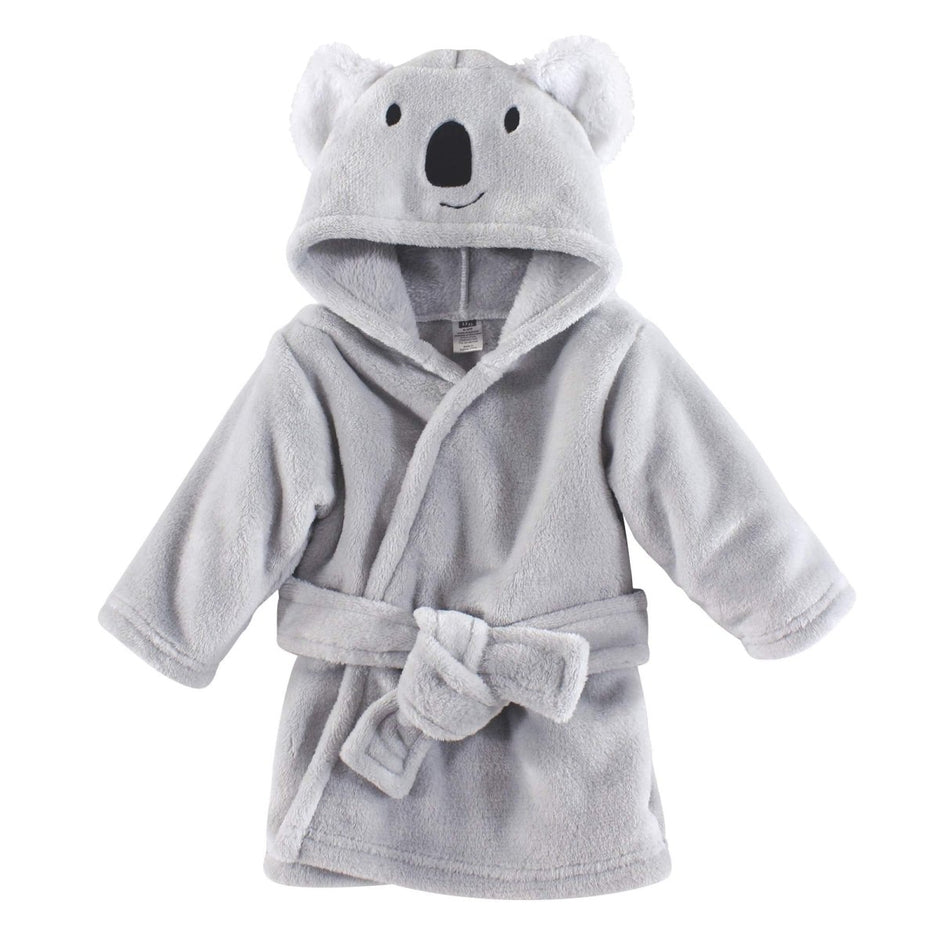 Hudson Baby Unisex Baby Plush Animal Face Bathrobe - Custom Crafting Alliance, LLC