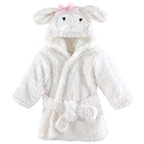 Hudson Baby Unisex Baby Plush Animal Face Bathrobe - Custom Crafting Alliance, LLC