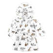 Hudson Baby Unisex Baby Plush Animal Face Bathrobe - Custom Crafting Alliance, LLC