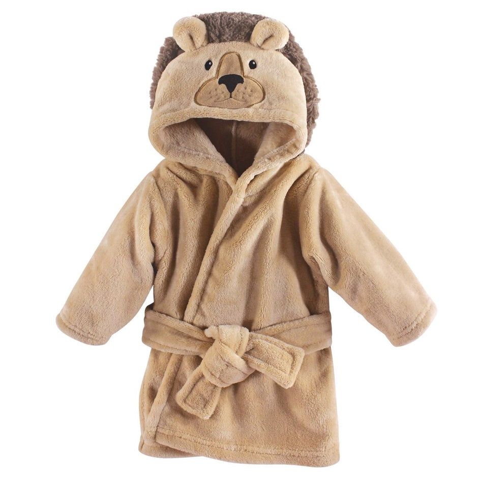 Hudson Baby Unisex Baby Plush Animal Face Bathrobe - Custom Crafting Alliance, LLC