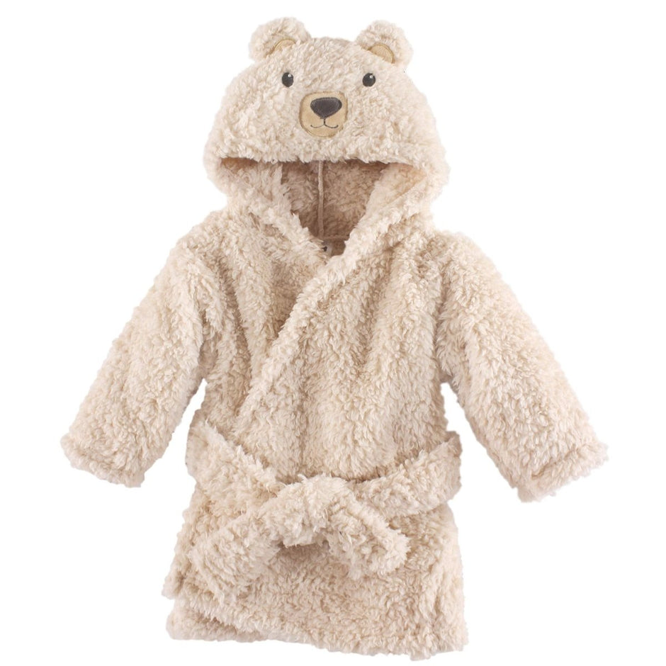Hudson Baby Unisex Baby Plush Animal Face Bathrobe - Custom Crafting Alliance, LLC
