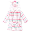 Hudson Baby Unisex Baby Plush Animal Face Bathrobe - Custom Crafting Alliance, LLC