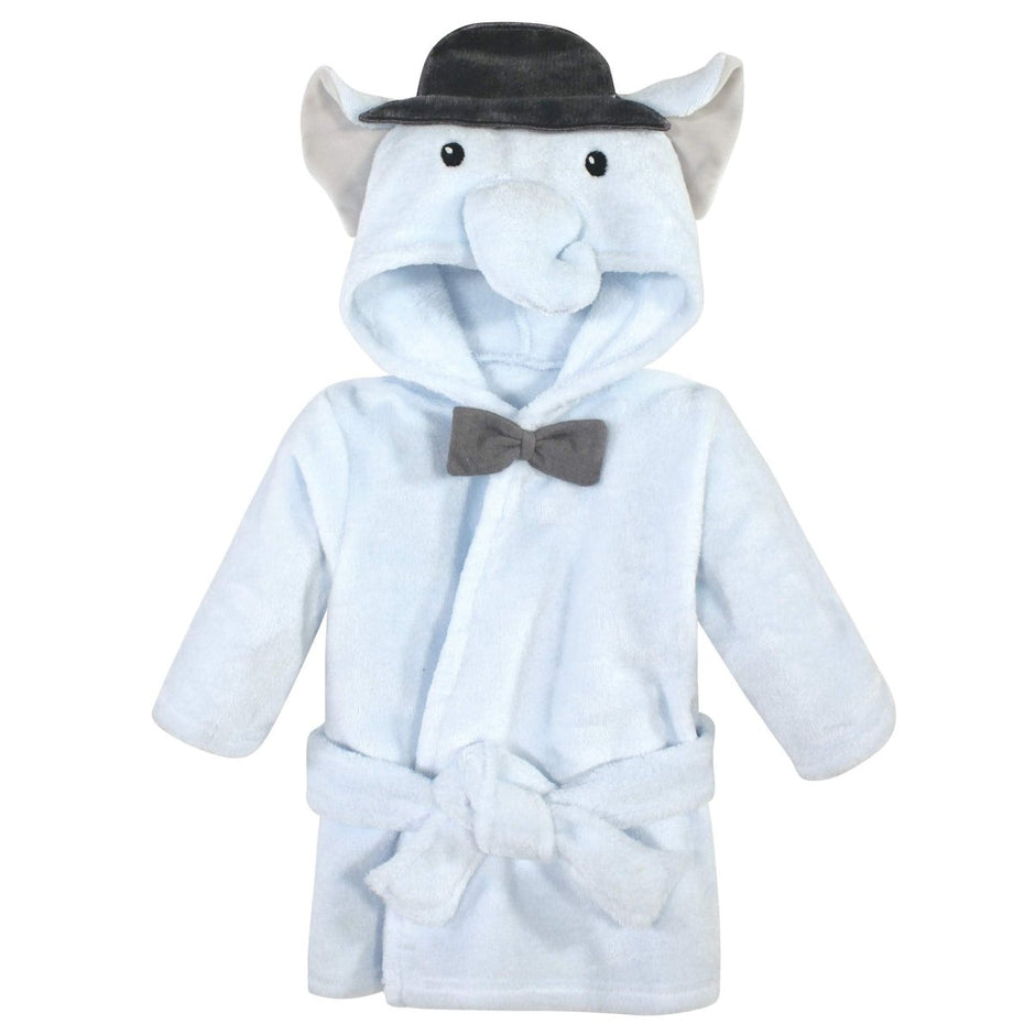 Hudson Baby Unisex Baby Plush Animal Face Bathrobe - Custom Crafting Alliance, LLC