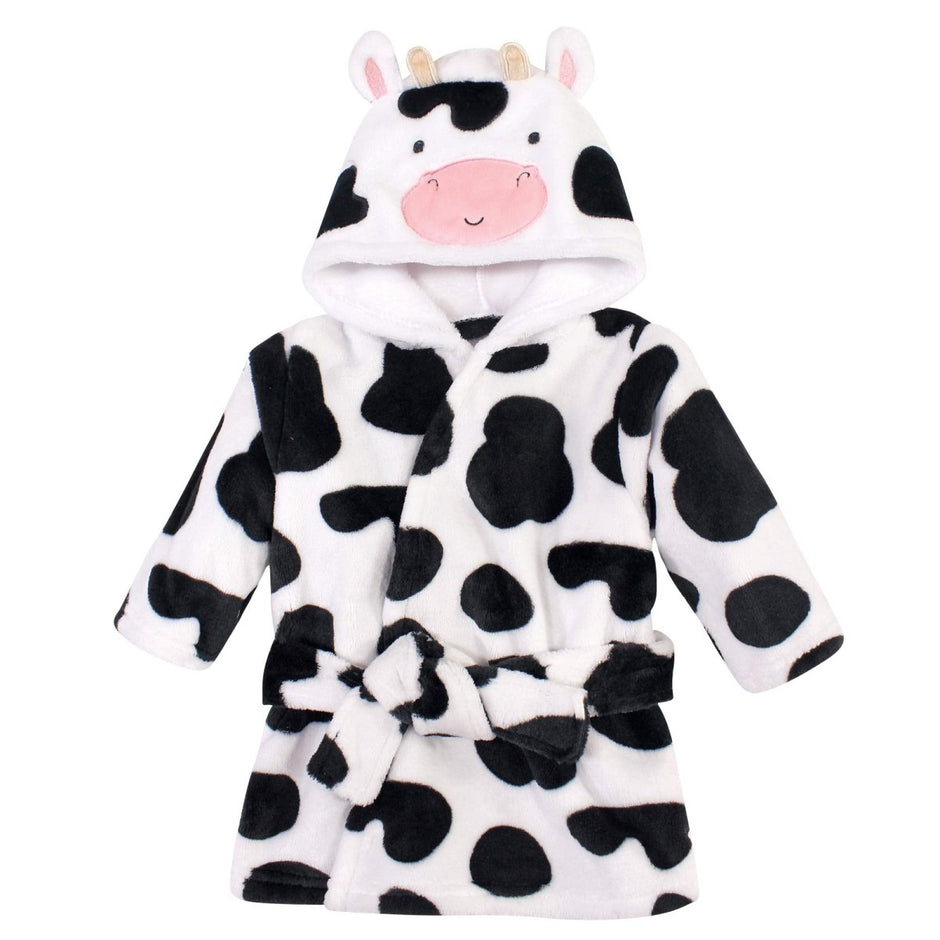 Hudson Baby Unisex Baby Plush Animal Face Bathrobe - Custom Crafting Alliance, LLC
