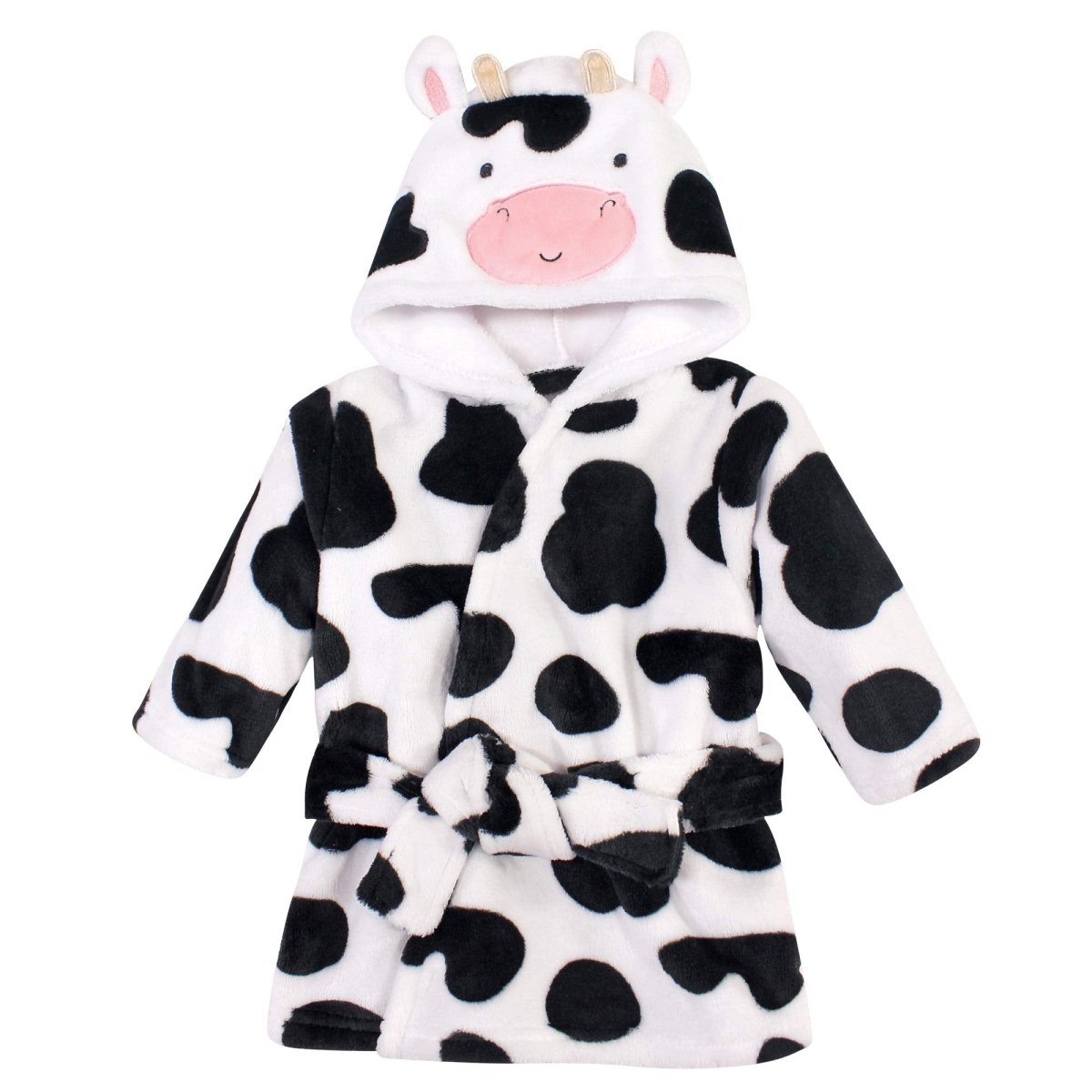 Hudson Baby Unisex Baby Plush Animal Face Bathrobe - Custom Crafting Alliance, LLC