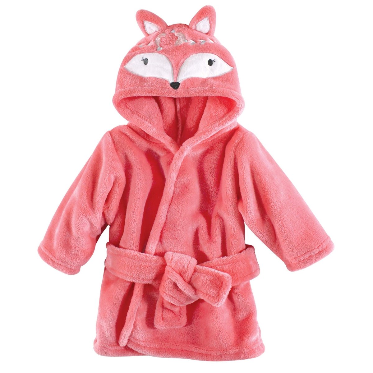 Hudson Baby Unisex Baby Plush Animal Face Bathrobe - Custom Crafting Alliance, LLC