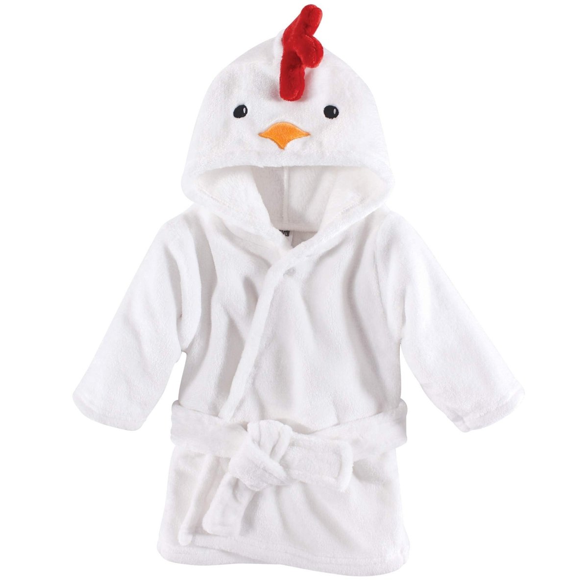 Hudson Baby Unisex Baby Plush Animal Face Bathrobe - Custom Crafting Alliance, LLC