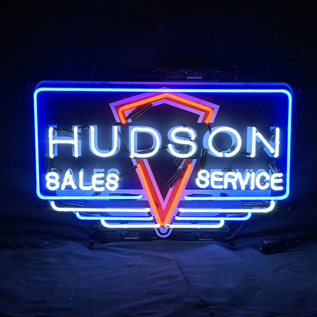 Hudson Sales Service Neon Signs Light