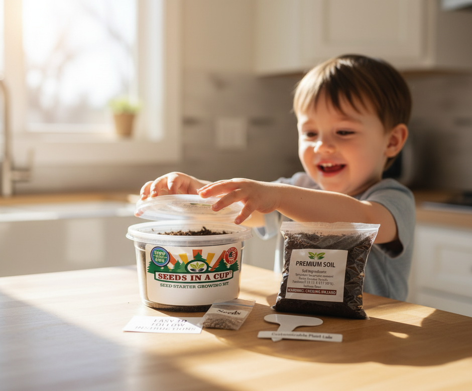 American Wisteria Growing Kit - Vine Seed Starter Kit