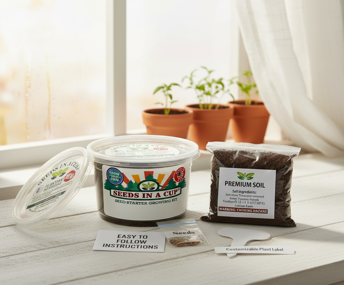 Banana Pepper Growing Kit - Grow Sweet Banana Peppers from Seed | Complete Starter Kit