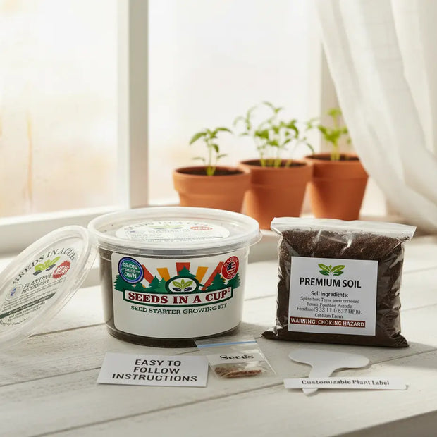 Jalapeño Growing Kit - Grow Jalapeño Peppers from Seed | Complete Starter Kit