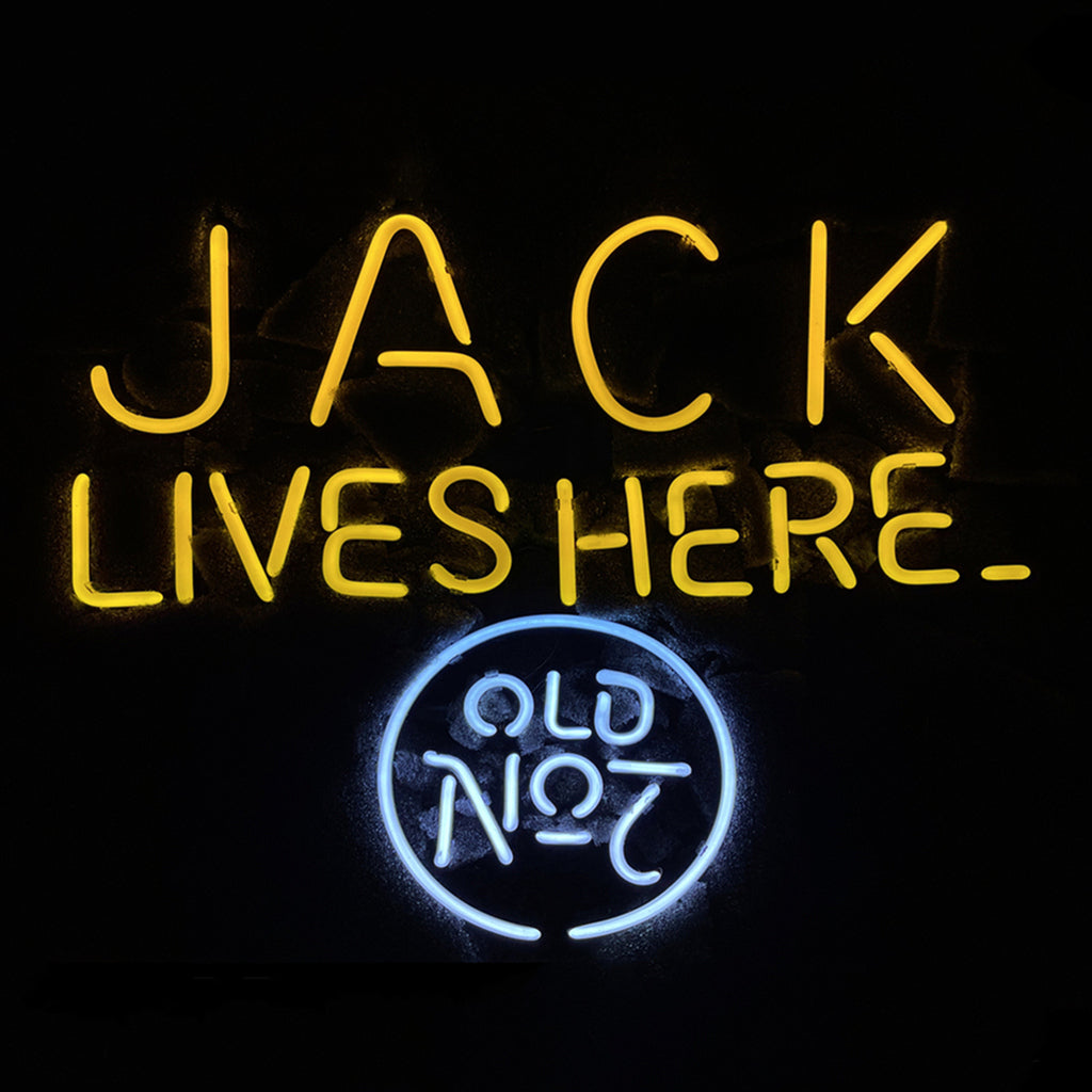 Jack Live Here Old No.7 Whiskey Neon Signs Light