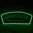 Jameson Irish Whiskey Acrylic with Glass Neon Signs