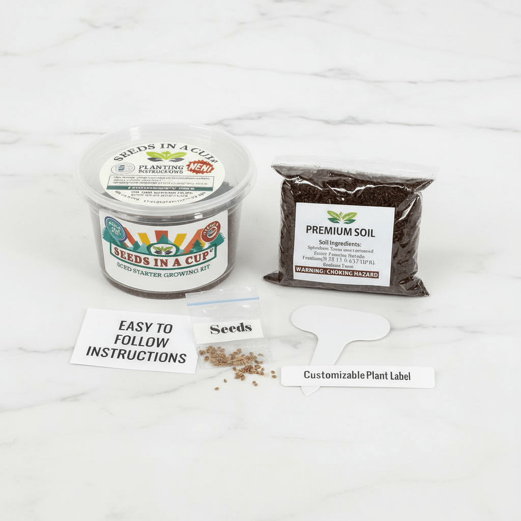 Cumin Growing Kit - Herb Seed Starter Kit