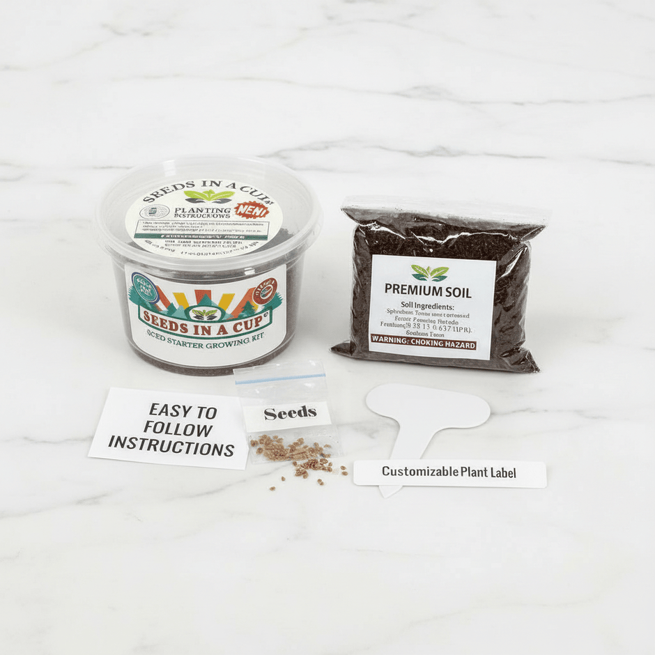 Onion Growing Kit - Vegetable Seed Starter Kit