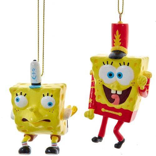 Kurt Adler - SpongeBob SquarePants Ornament - Choose your Style