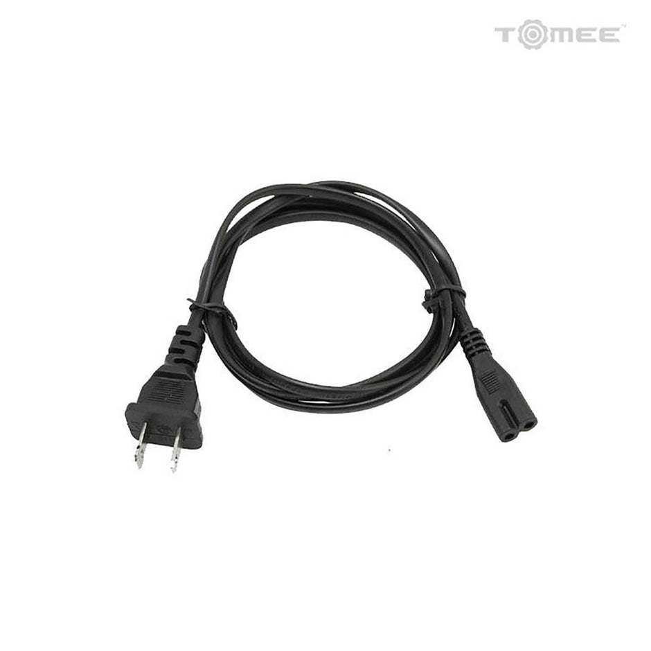 Figure 8 Power Cable Works With OG Xbox / Xbox Series / PS4 /  PS3 Slim / PS2 Fat, PS1, Dreamcast , Saturn Figure 8 Power Cable