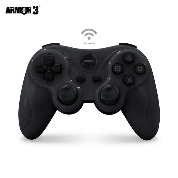 PS3 Wireless Controller Black Armor 3