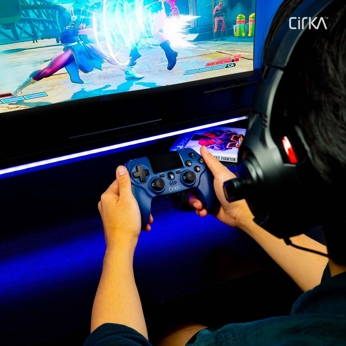 PS4 / PC / Mac Wireless Controller Twilight Blue (NuForce)