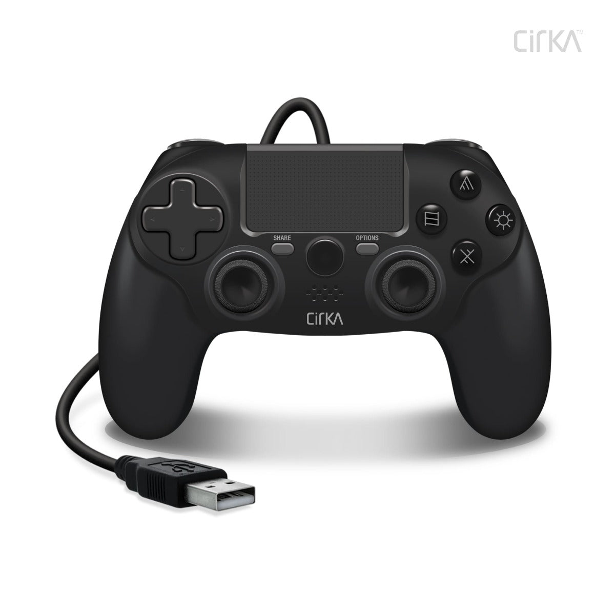 PS4 / PC Wired Controller Black