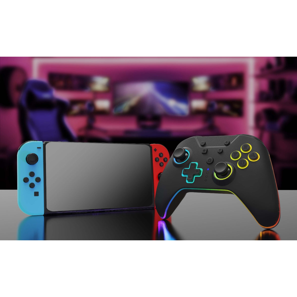 Wireless Hall Effect Controller Black for Nintendo Switch / Switch 2