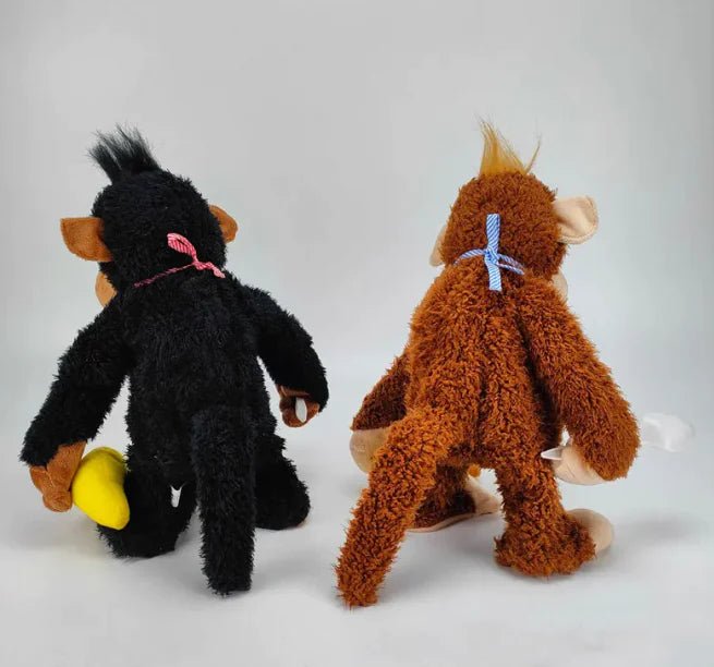 Magnetic Banana Monkey Plush - Custom Crafting Alliance, LLC