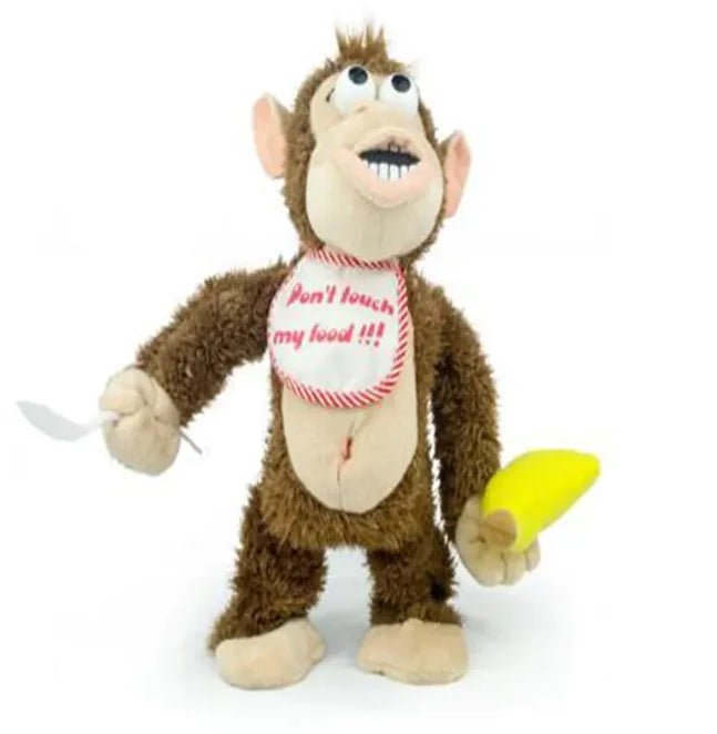 Magnetic Banana Monkey Plush - Custom Crafting Alliance, LLC