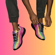 Men’s Vibrant Festival-Ready Athletic Shoes for Rave Lovers
