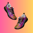 Men’s Playful Athletic Shoes for EDM Festivals