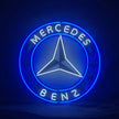 Mercedes Benz Auto Car Logo Neon Signs