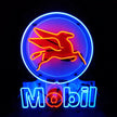 Mobil Gas Oil Flying Horse Neon Signs Light