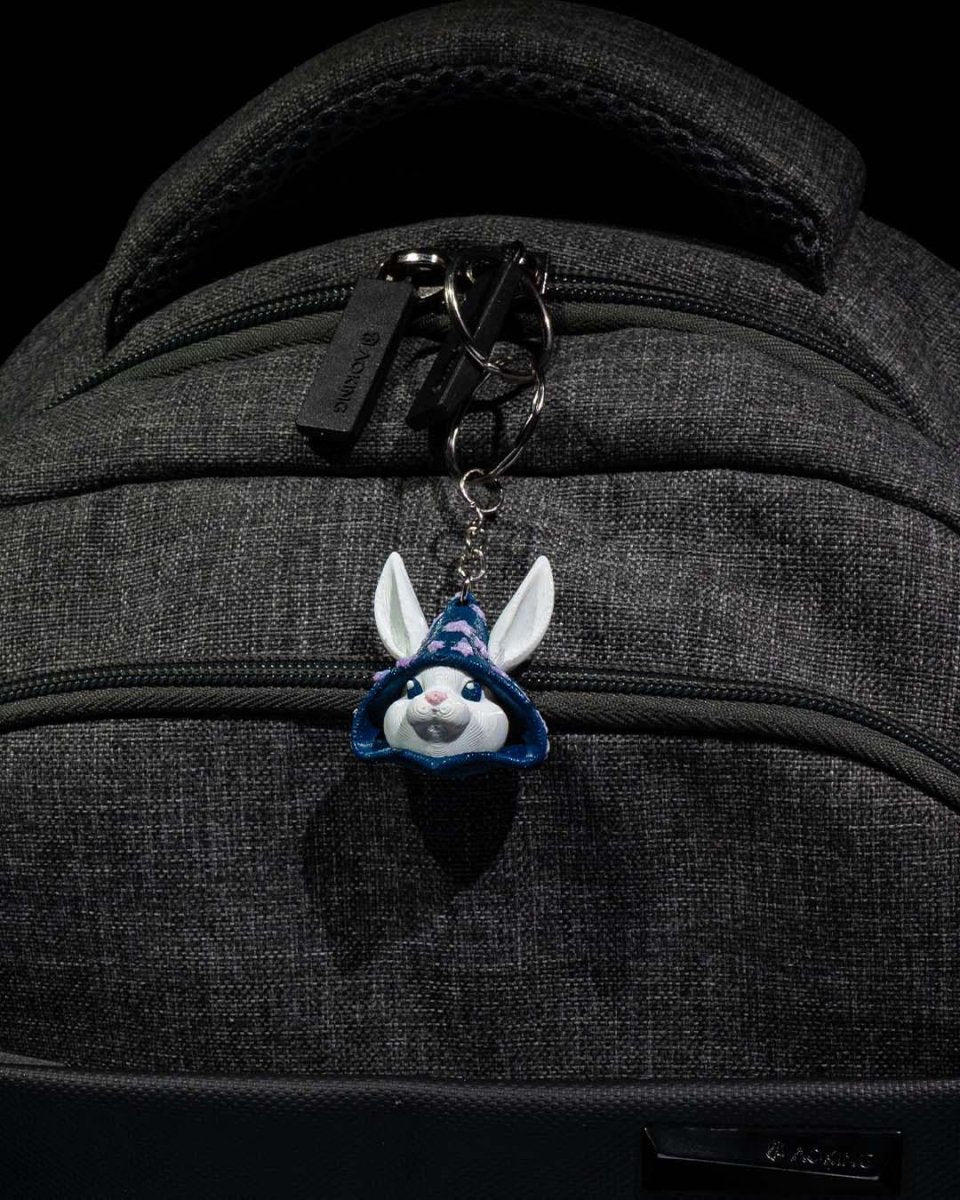 Mystical Bunny Keychain: The Enchanted Charm - Custom Crafting Alliance