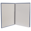 Notebook - Black Engravable Spiral Bound Available in Two Sizes - Custom Crafting Alliance, LLC