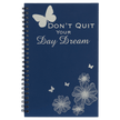 Notebook - Blue Engravable Spiral Bound Available in Two Sizes - Custom Crafting Alliance, LLC